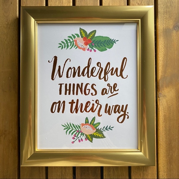 🖼 8x10 Art Poster in Gold Frame - Picture 2 of 6